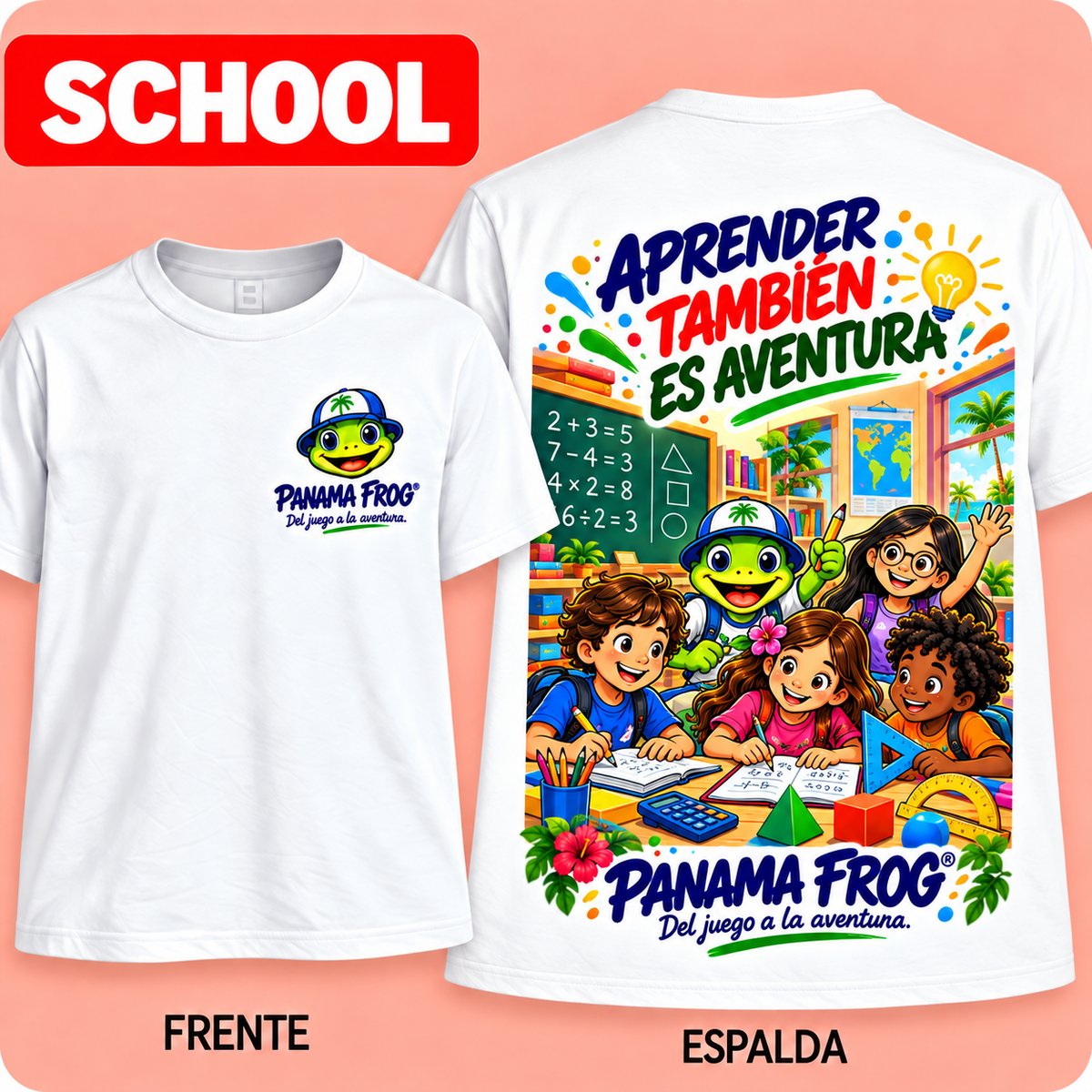 PANAMA FROG KIDS SCHOOL 03 – matemáticas – mockup con margen real de impresión