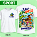PANAMA FROG KIDS SPORT – frente y espalda con márgenes reales de impresión
